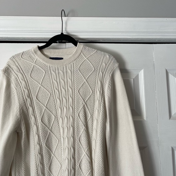 Men’s Cream Sweater - Picture 1 of 4